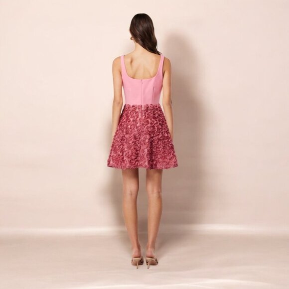 NWT Elliatt Admiration 3D Rose Mini Dress - Picture 6 of 10